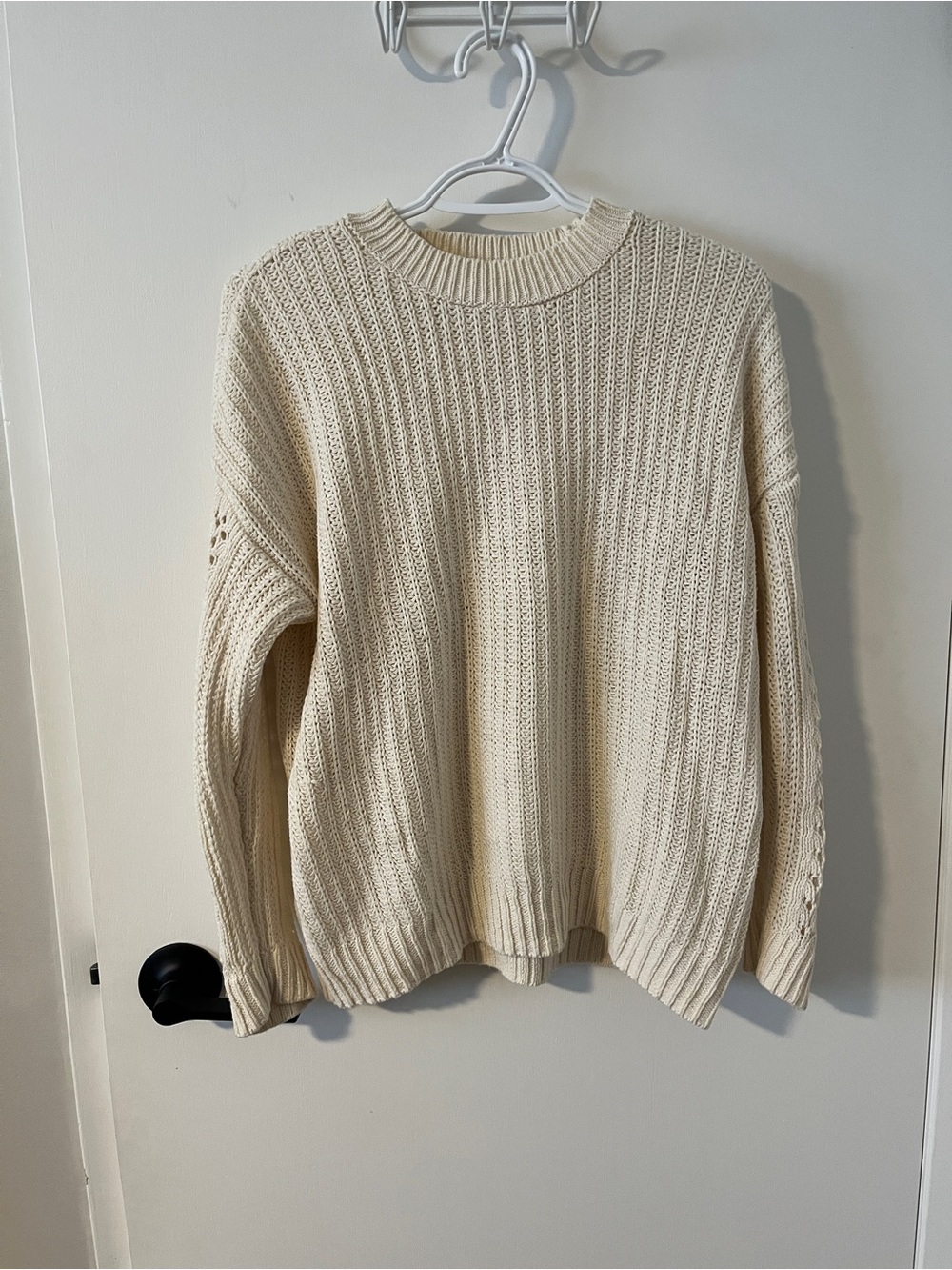 Cream Knit Sweater